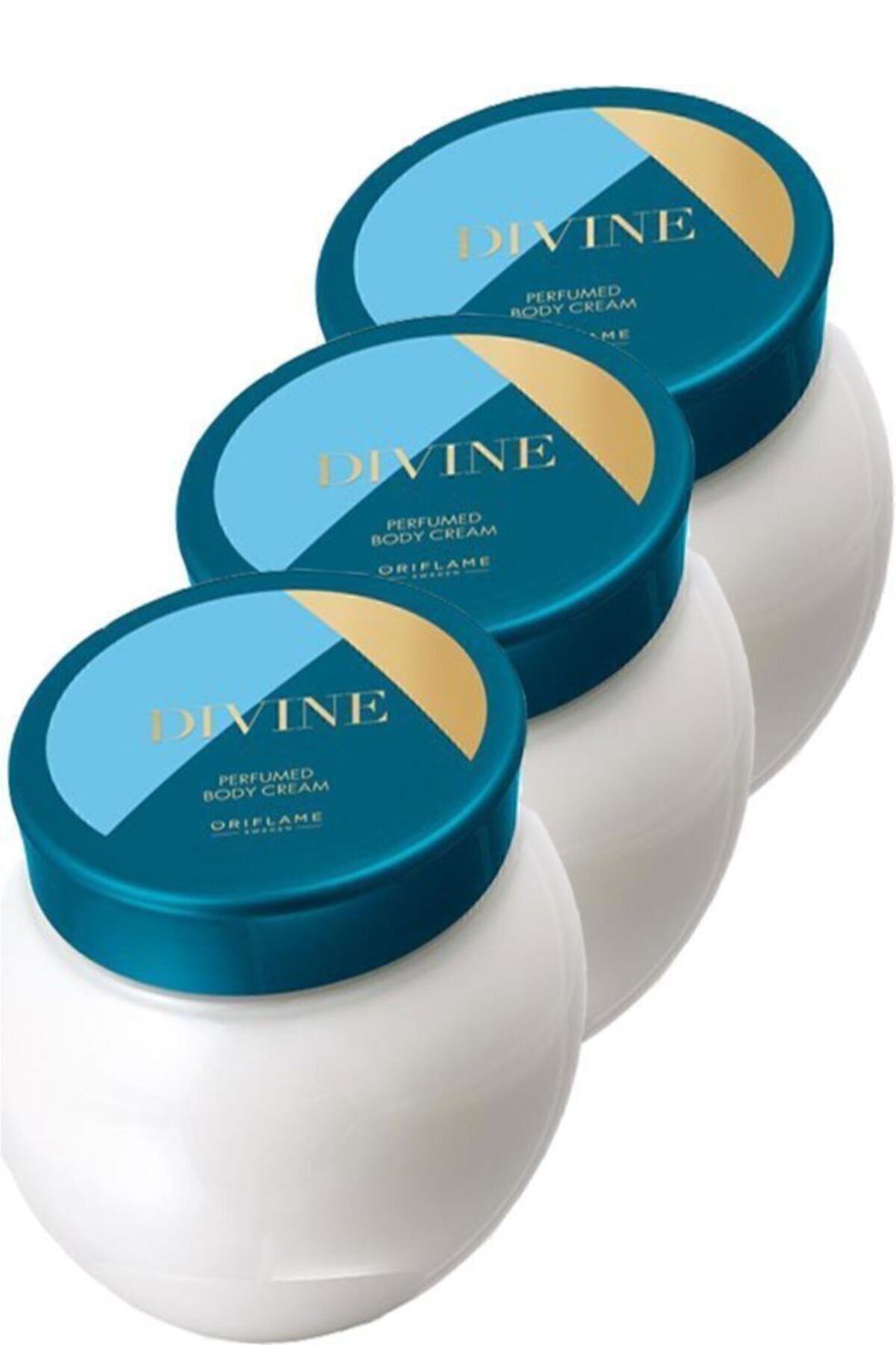 Oriflame Divine 250 Ml Parfümlü Vücut Kremi 3 Adet