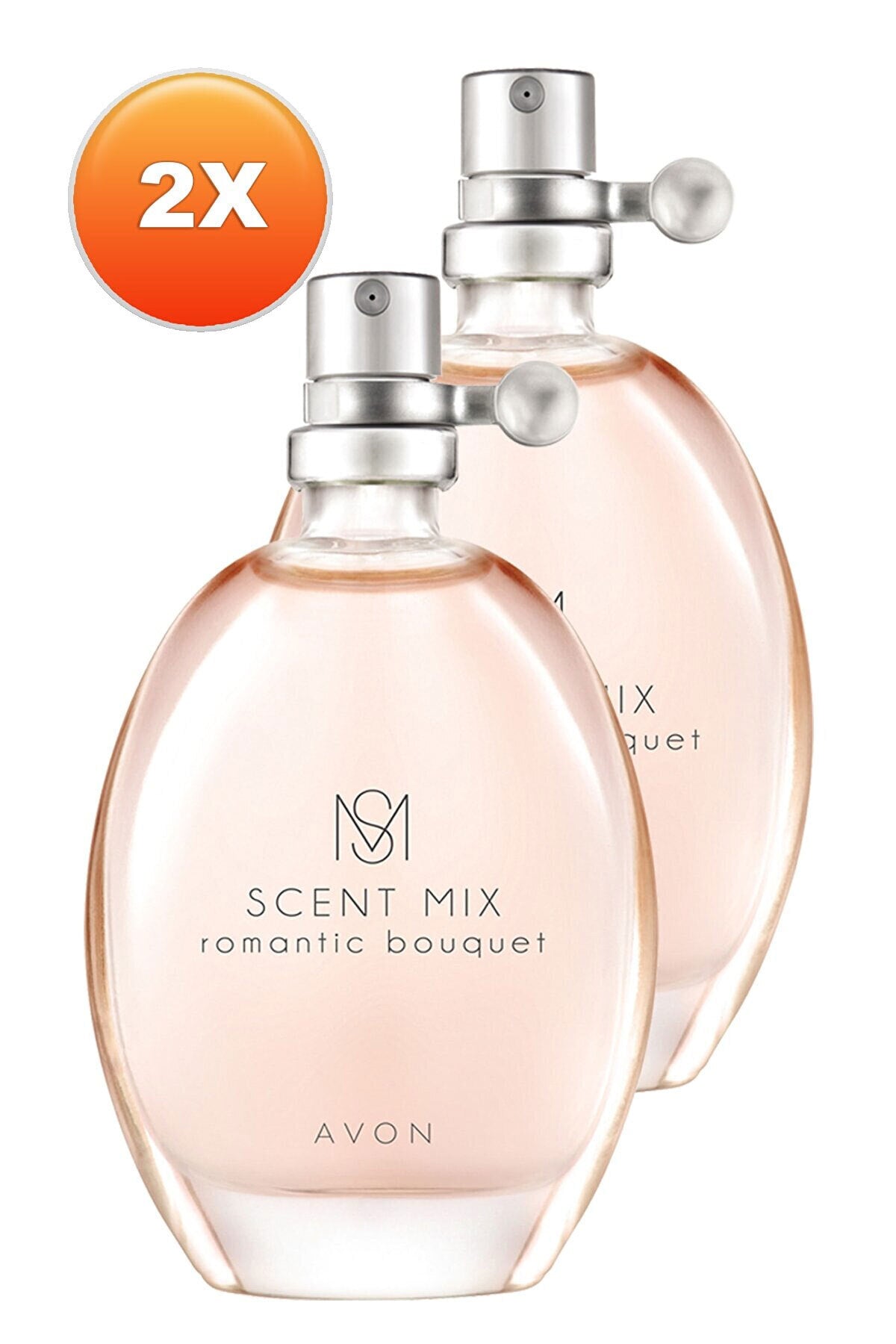 Avon Scent Mix Romantic Bouquet Kadın Parfüm Edt 30 Ml. İkili Set