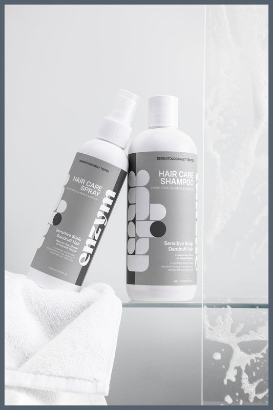 Enzym Cosmetic Hassas Saç Derisi Ve Kepekli Saçlara Özel Kepek Önleyici Şampuanı 400 ml (tuzsuz)