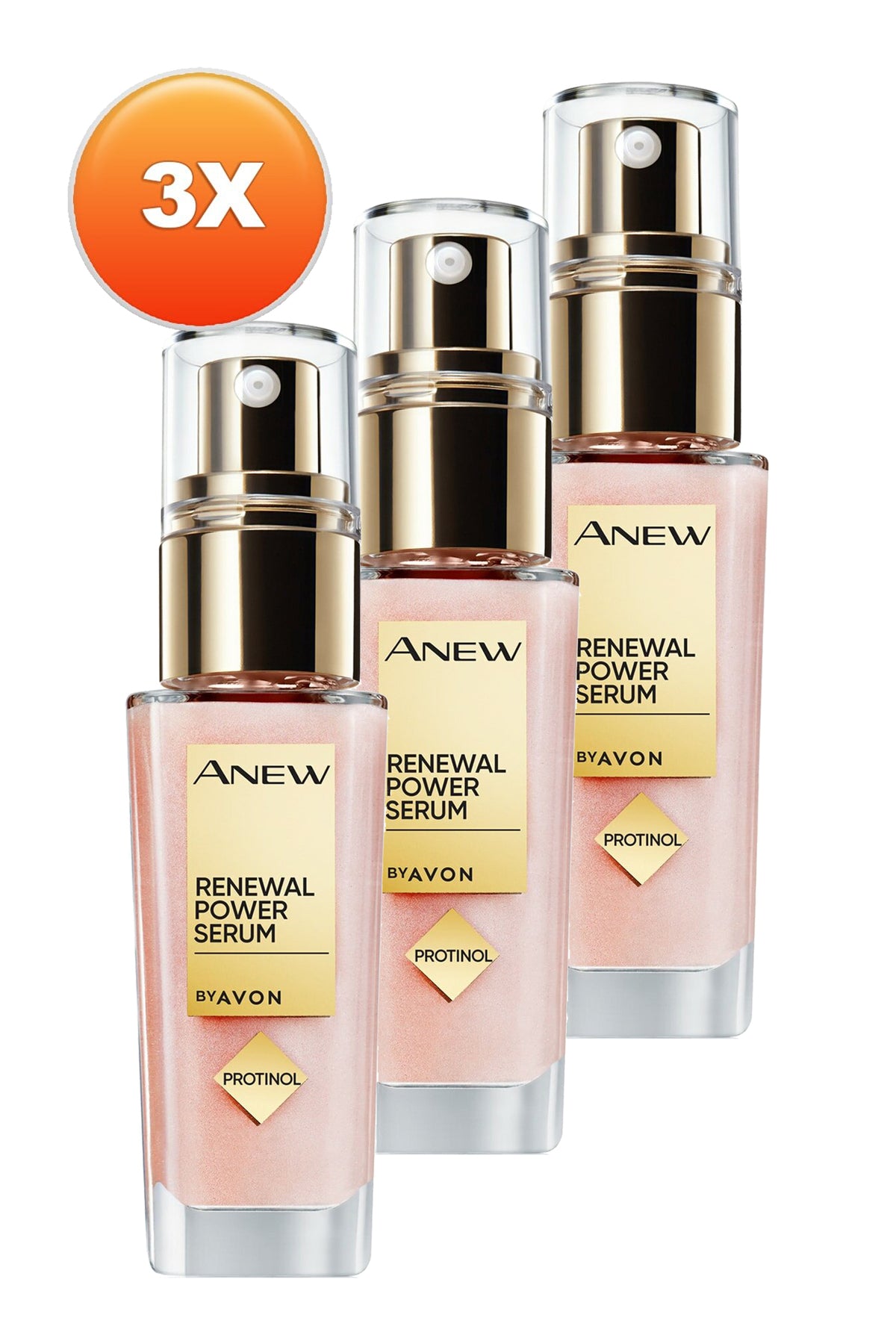 Avon Anew Renewal Power Serum 30 Ml. Üçlü Set