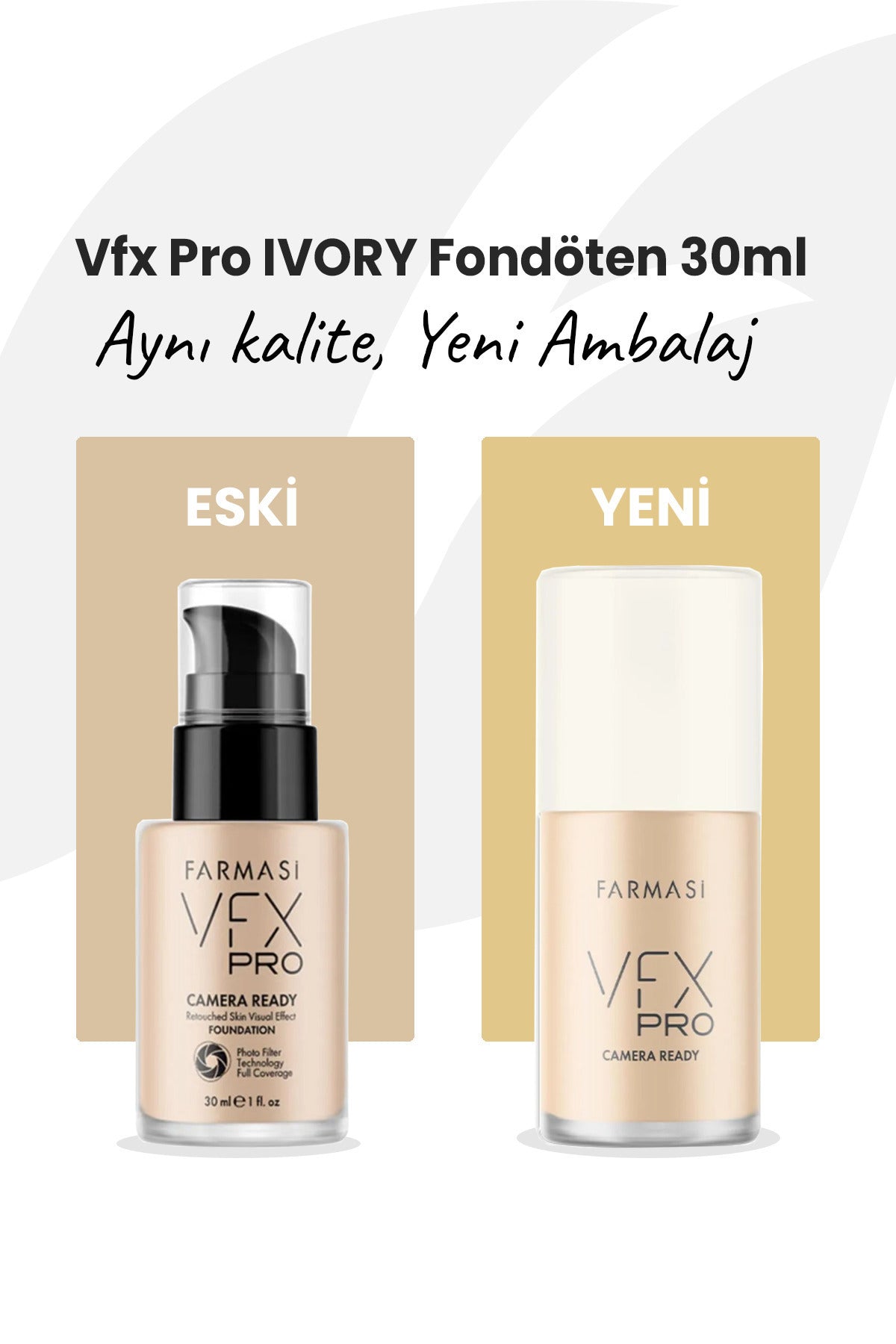 Farmasi Vfx Pro Fondöten Ivory 30 ml