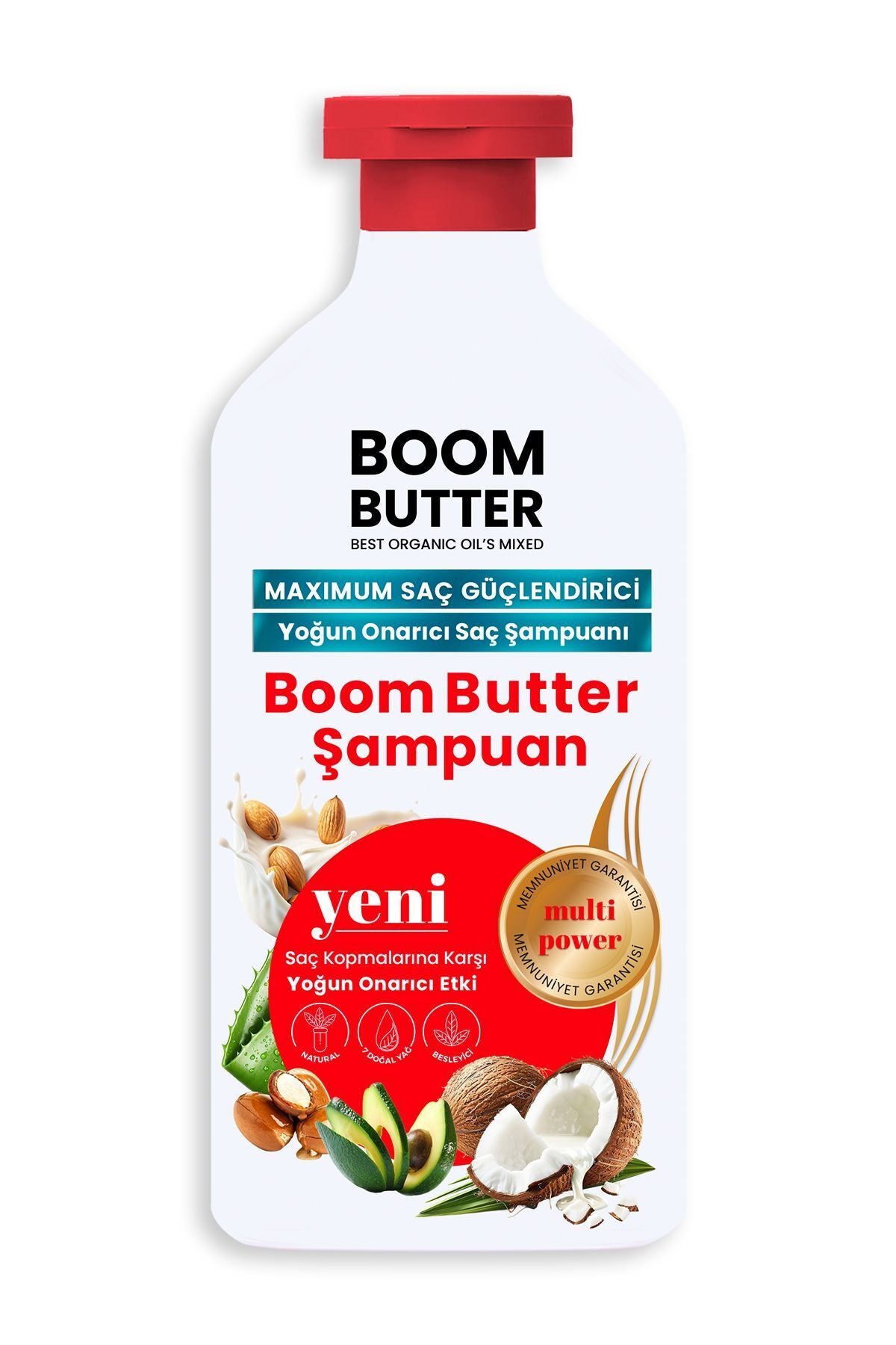 Procsin Boom Butter 7 Yağ İçeren Dökülme Önleyici ve Hızlı Uzama Şampuanı 400 ml