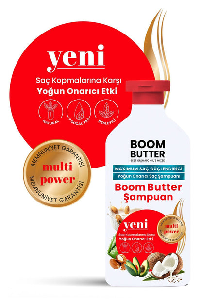 Procsin Boom Butter 7 Yağ İçeren Dökülme Önleyici ve Hızlı Uzama Şampuanı 400 ml