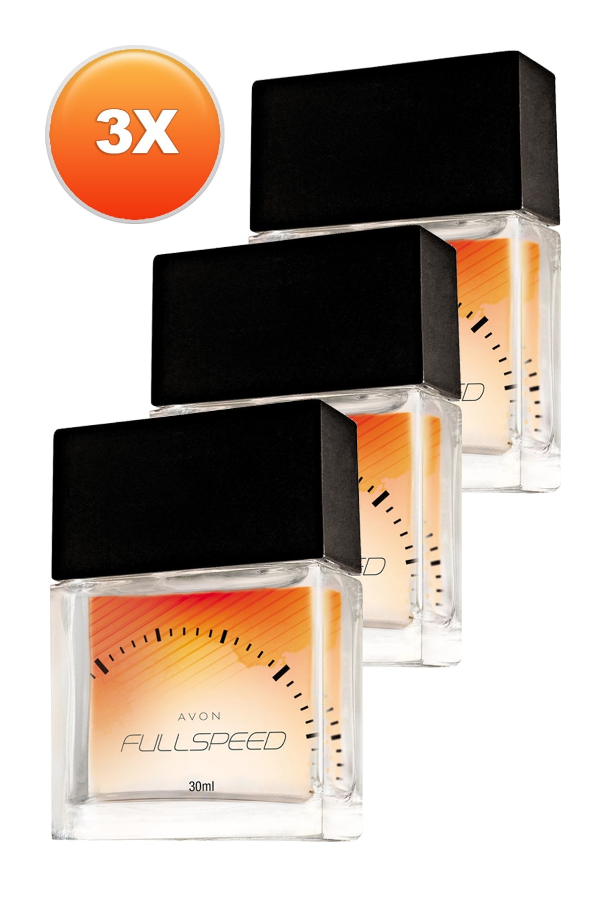 Avon Full Speed Erkek Parfüm Edt 30 Ml. Üçlü Set