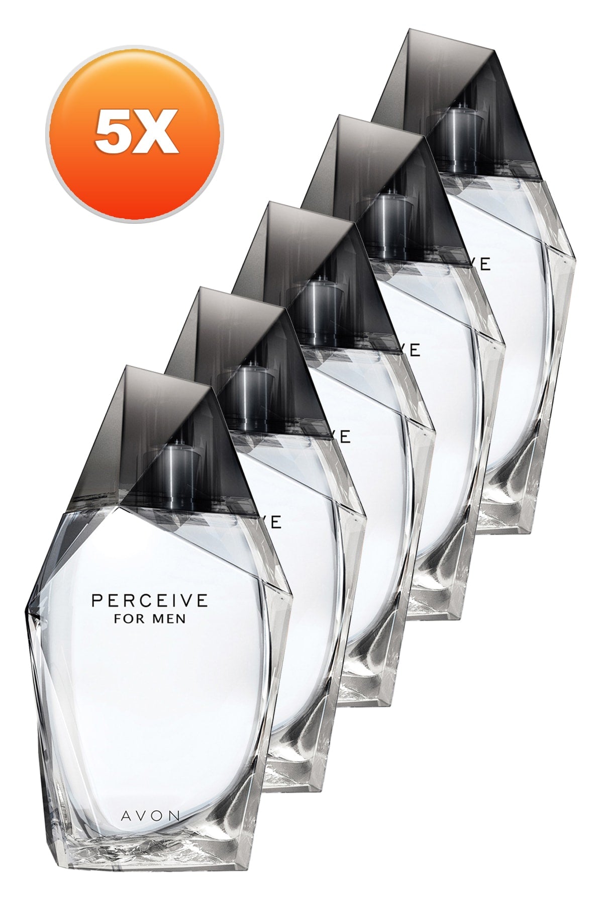 Avon Perceive Erkek Parfüm Edt 100 ml 5'li Set