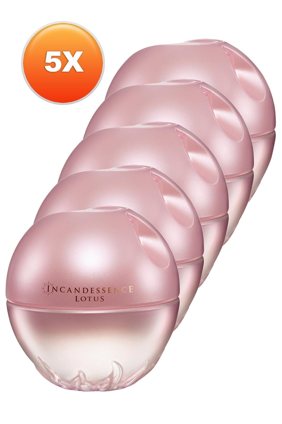 Avon Incandessence Lotus Kadın Parfüm Edp 50 ml Beşli Set
