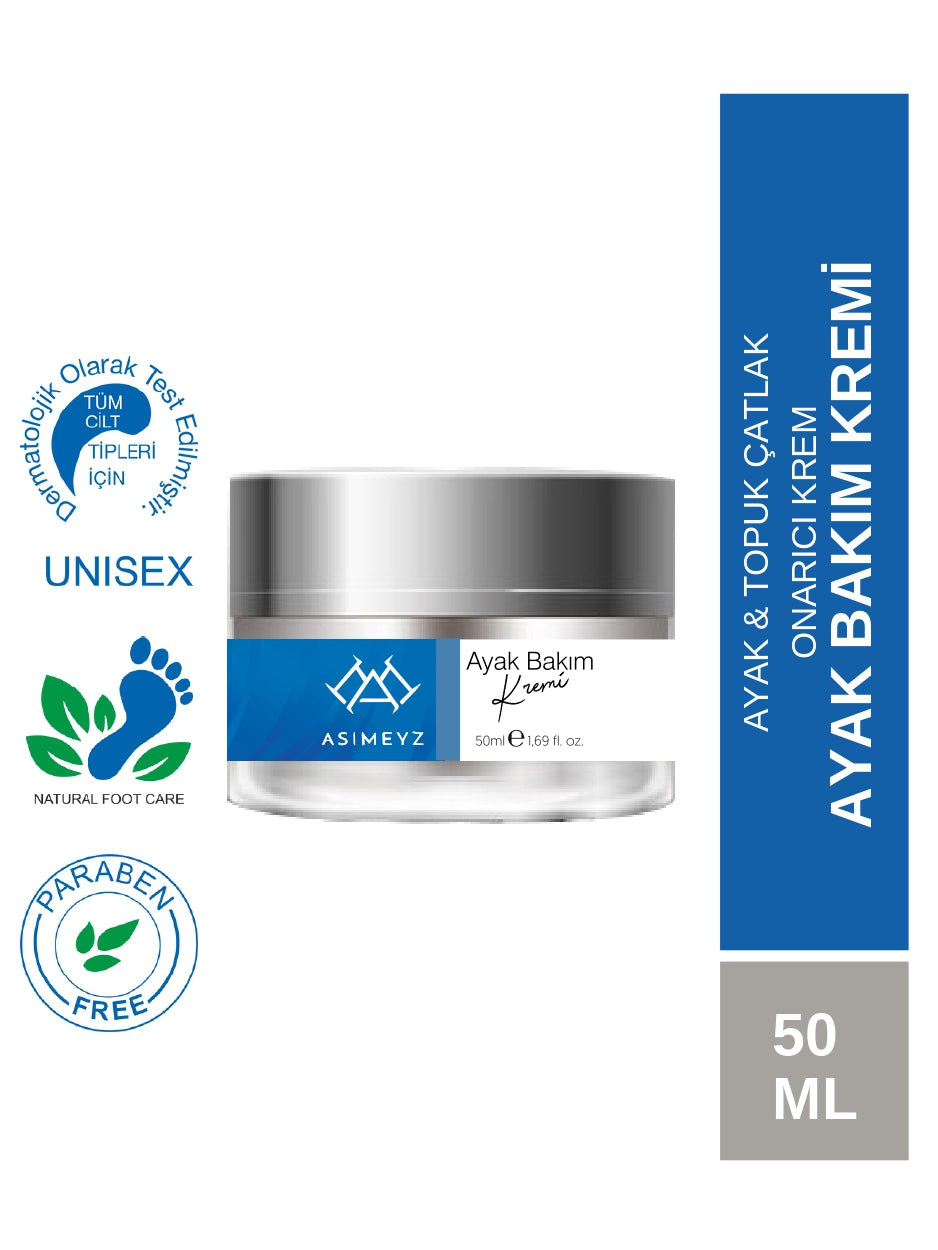 Yumuşatıcı Ayak Bakım Kremi - Topuk Çatlaklarına Üstün Bakım 50 Ml