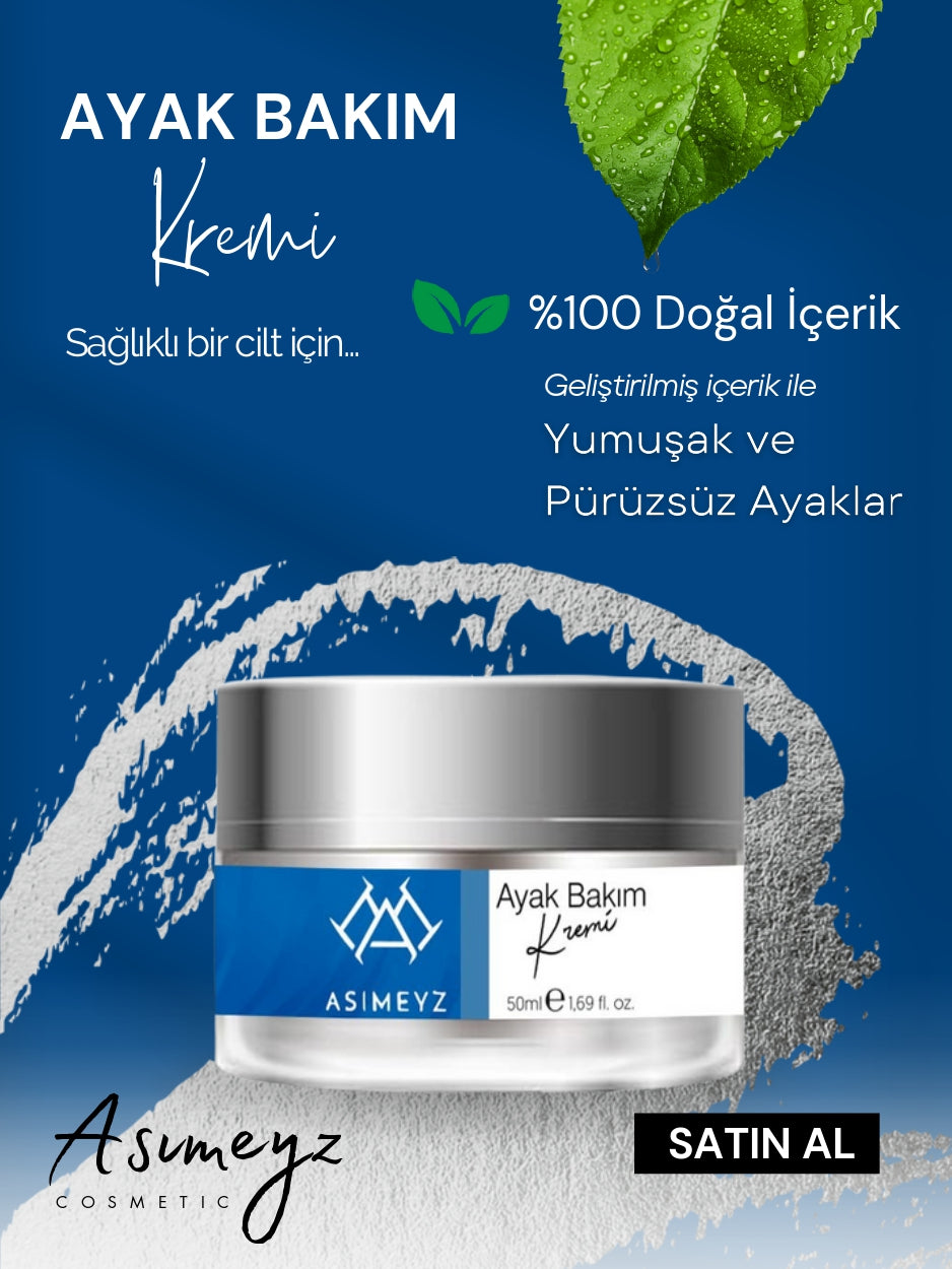 Yumuşatıcı Ayak Bakım Kremi - Topuk Çatlaklarına Üstün Bakım 50 Ml